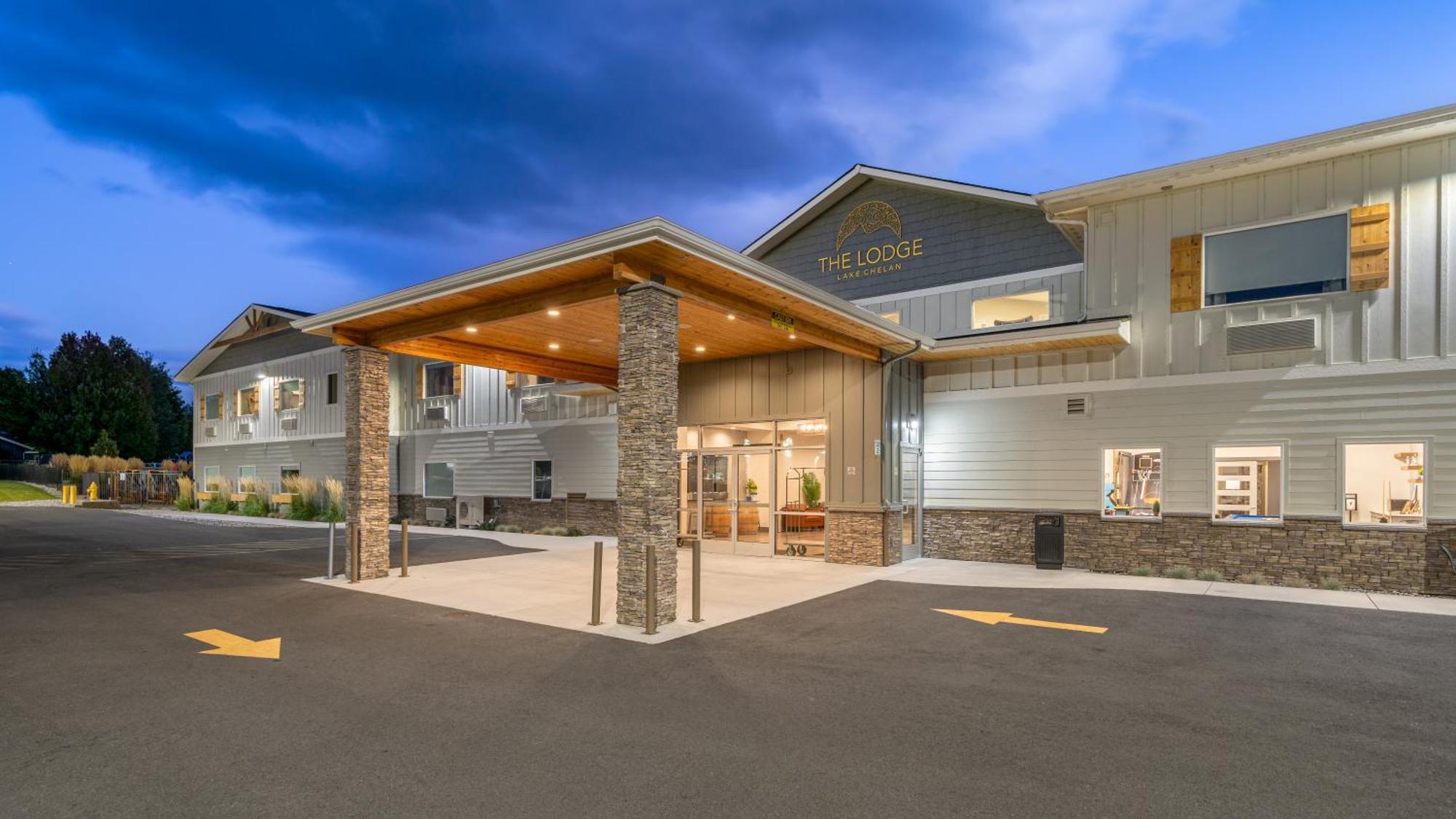 The Lodge Lake Chelan Manson المظهر الخارجي الصورة