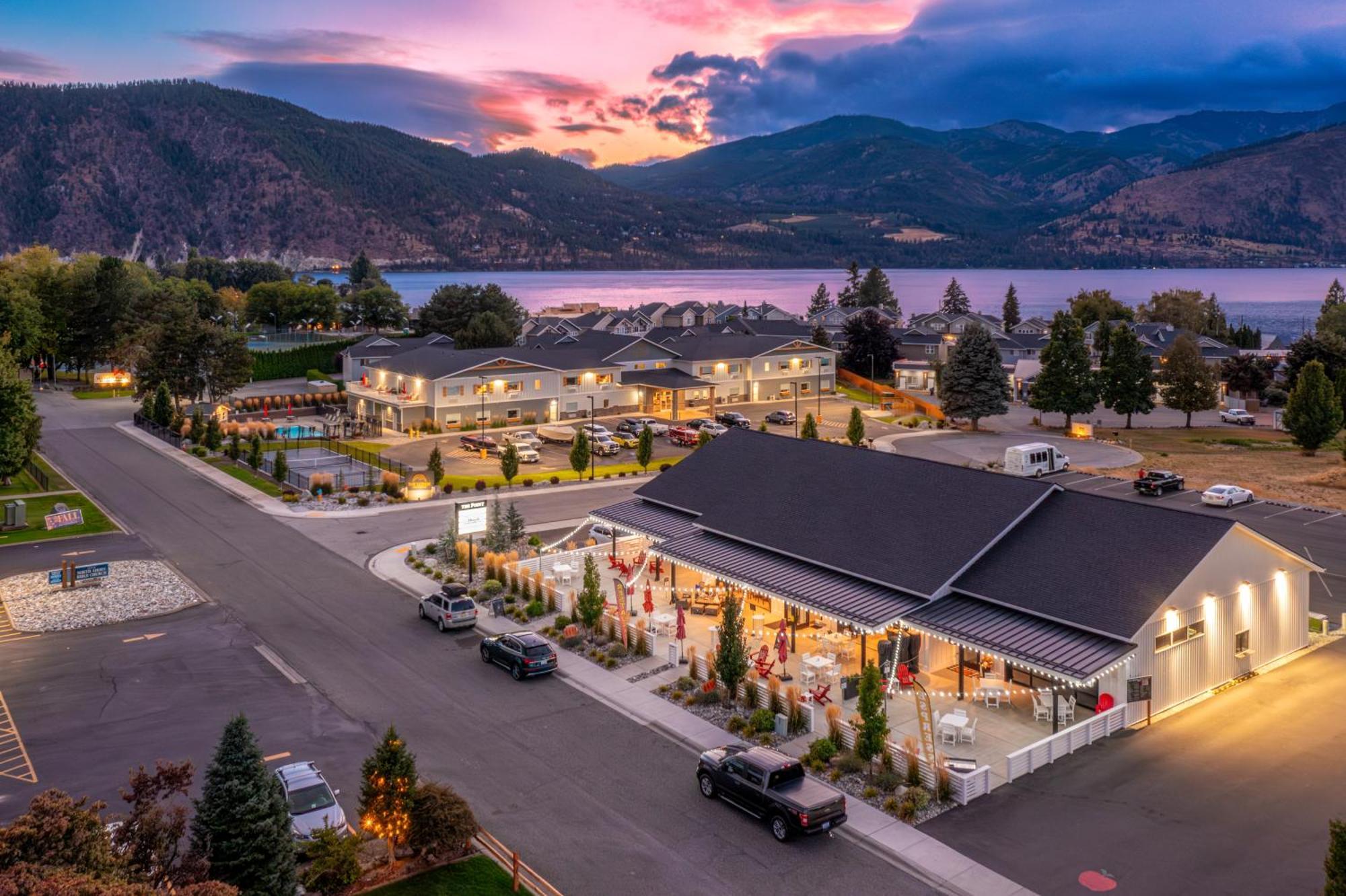 The Lodge Lake Chelan Manson المظهر الخارجي الصورة